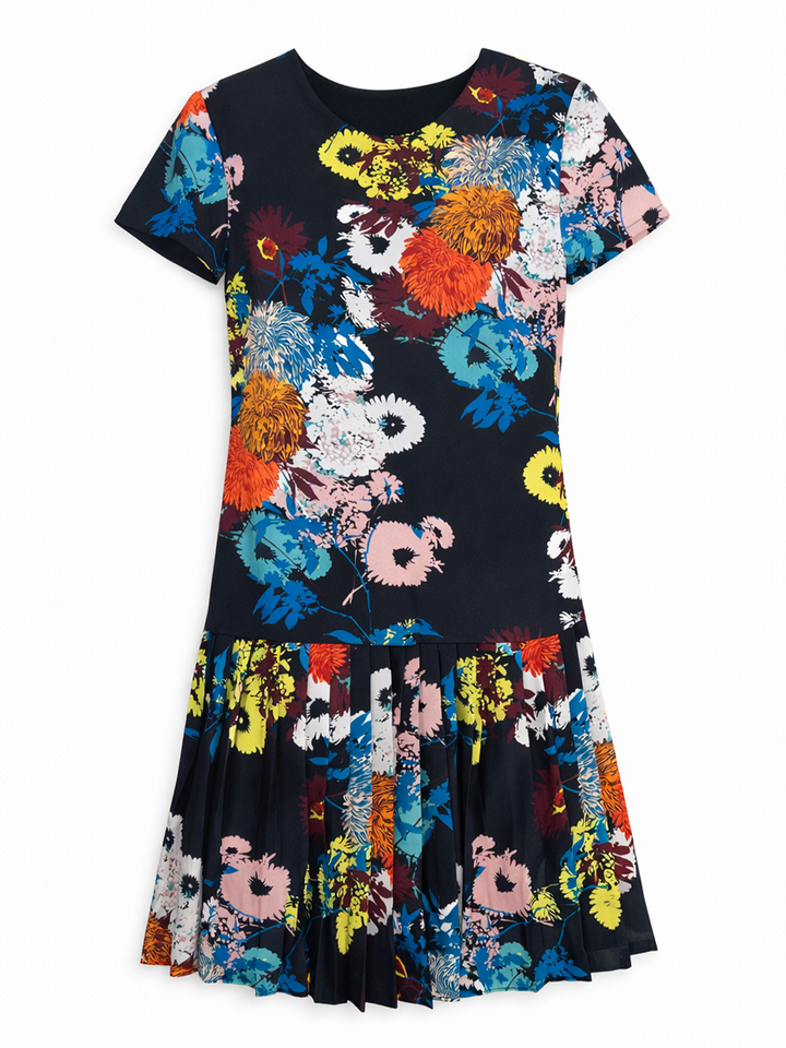 Flowerwind Navy Dress