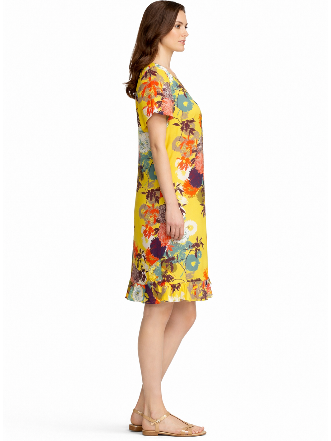 Flowerwind Yellow Floral Dress