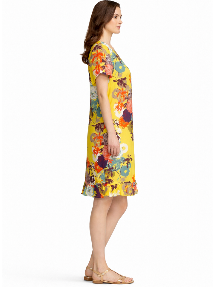 Flowerwind Yellow Floral Dress