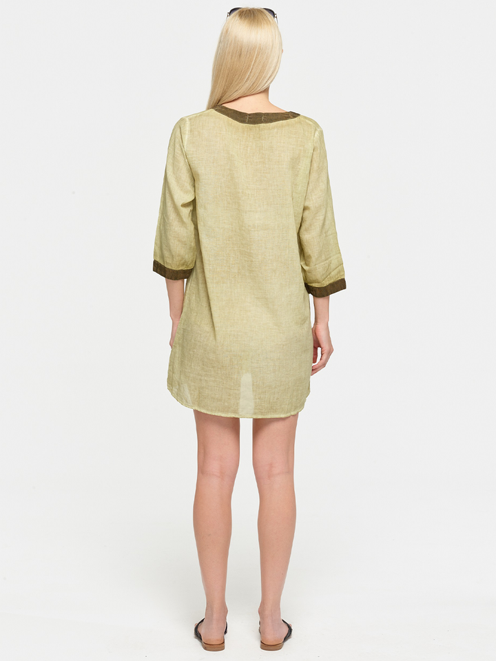 Isabella Linen Dress