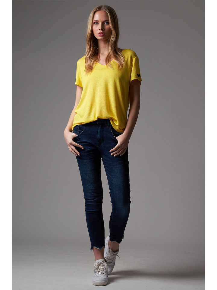 Lucca Dark Blue Jean