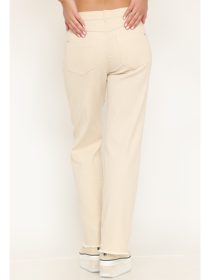 New York Straight Jean – Cream