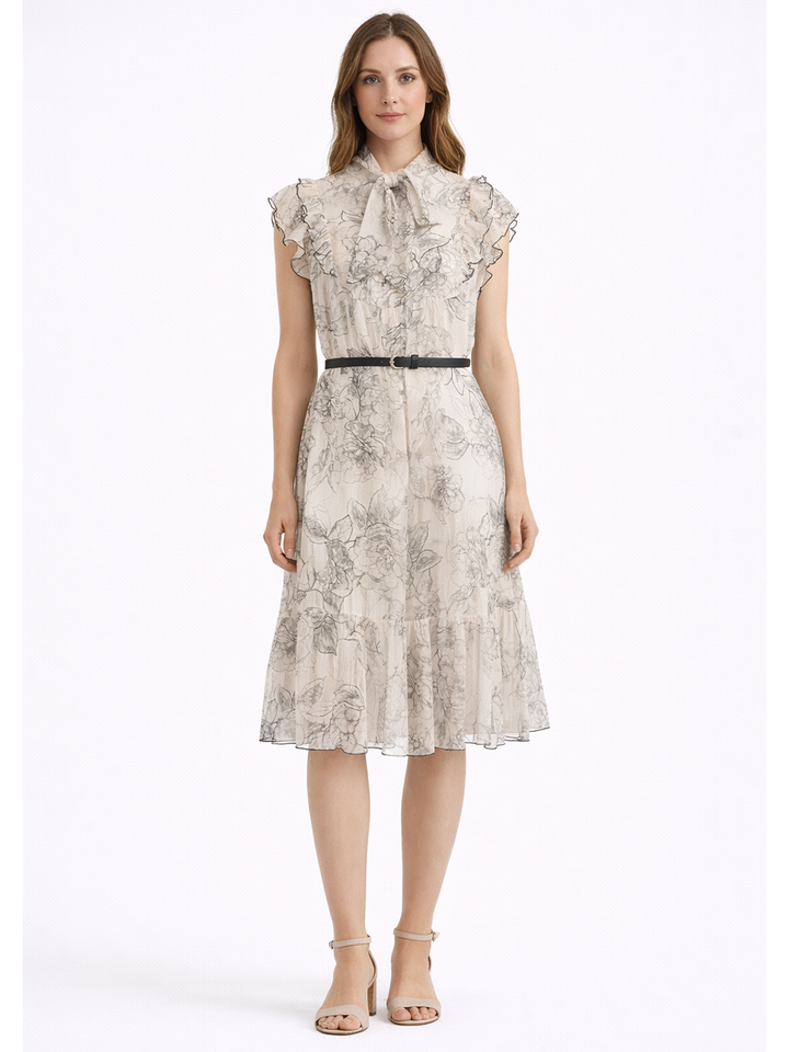 Victoria Cream Dress