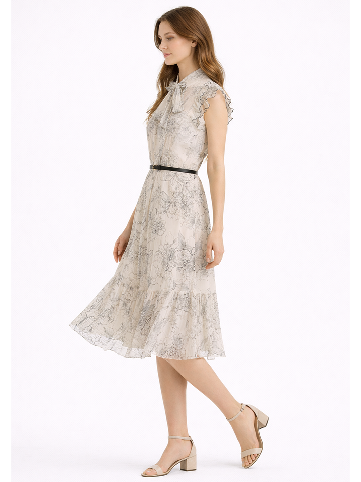 Victoria Cream Dress