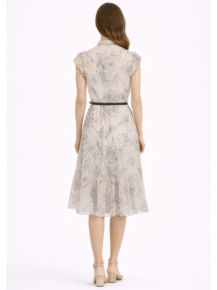 Victoria Cream Dress