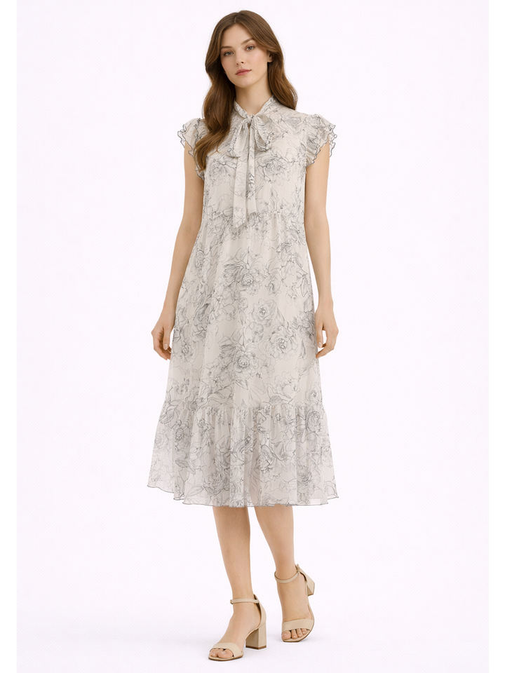 Victoria Cream Dress