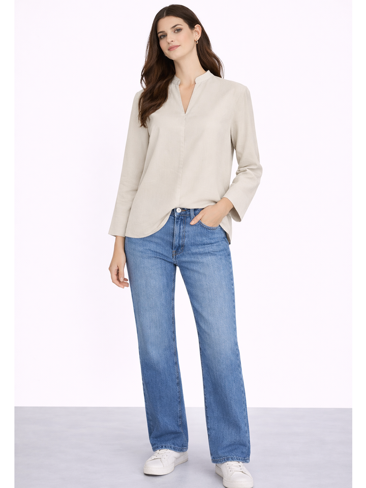 Willa Shirt - Soft Latte