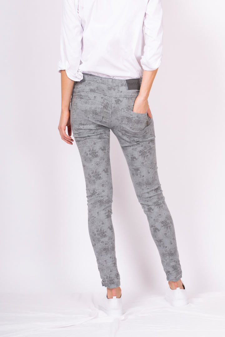 Peach Blossom Silver Mink Boyfriend