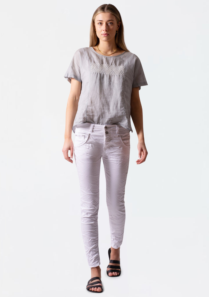Blake White Boyfriend Pant