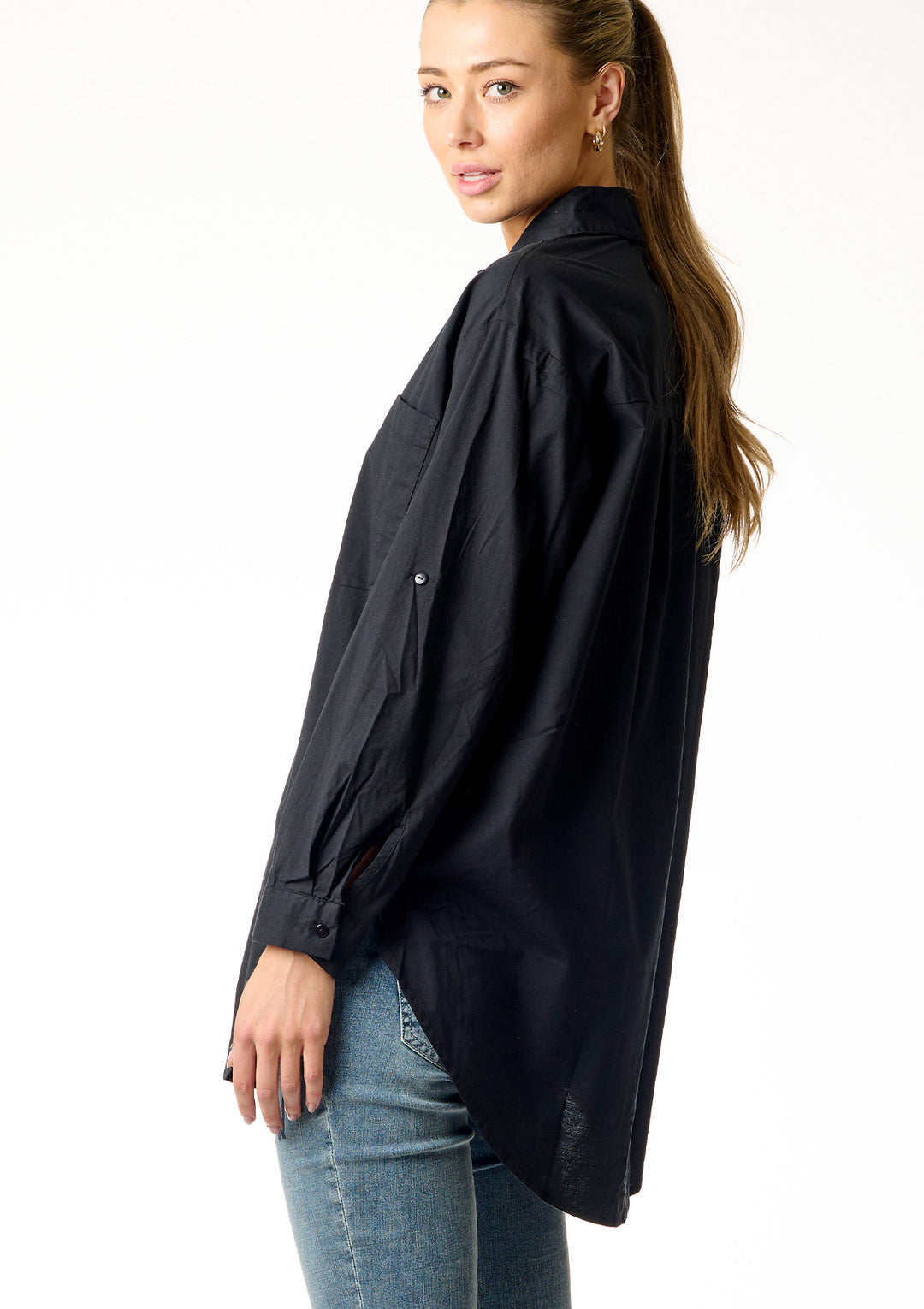 Boyfriend Shirt - Black
